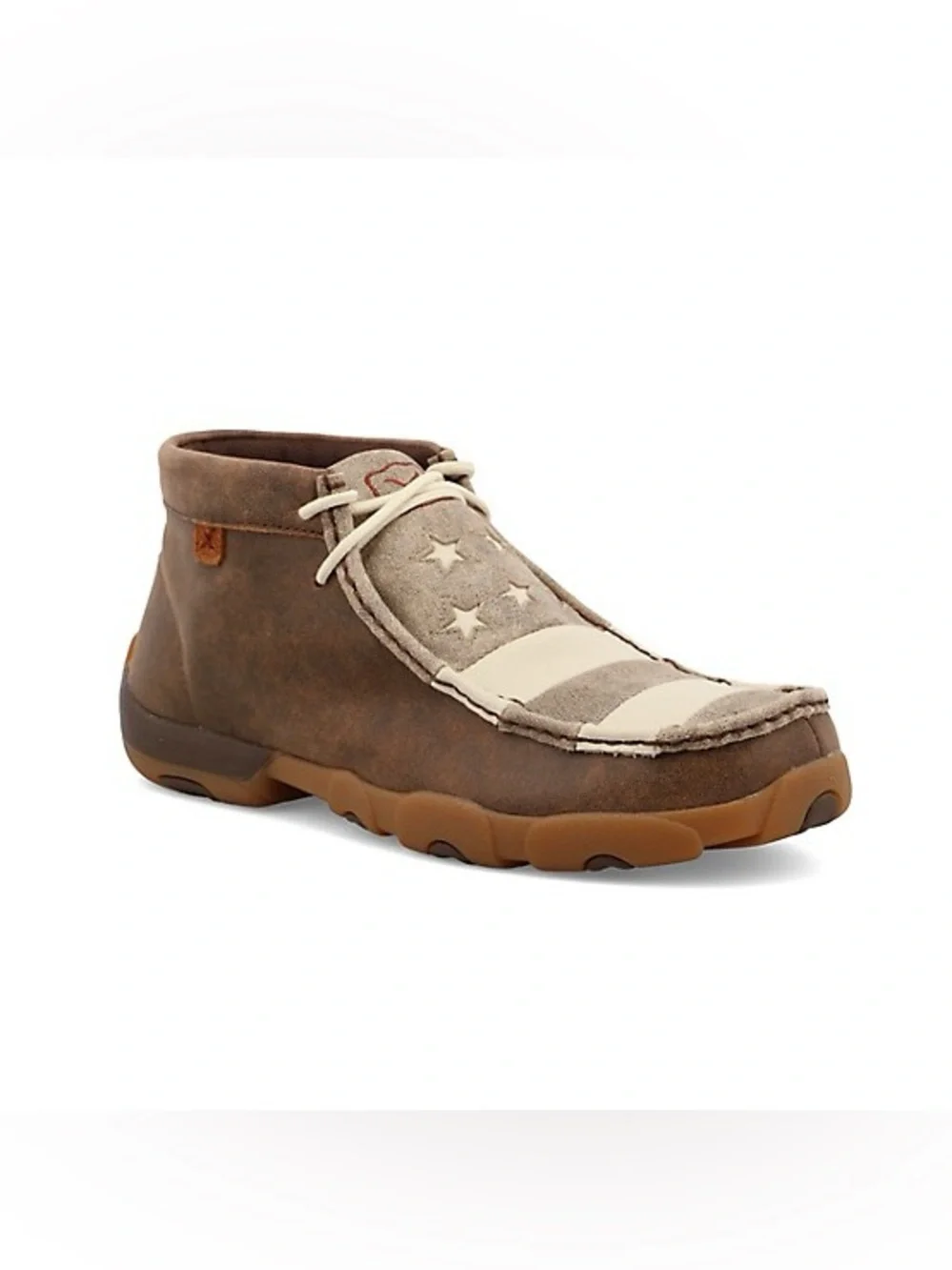 Twisted X Men's Chukka Driving Moc Shoes, MDM0075 Size 10 M